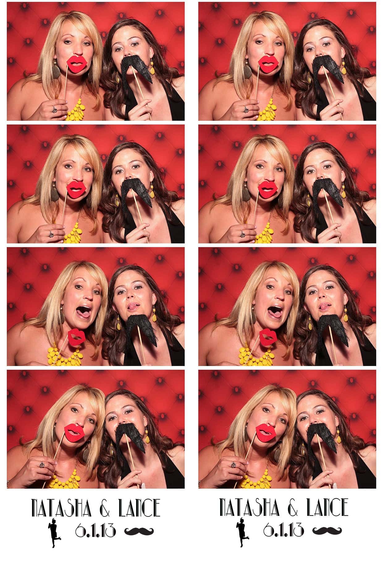 Wedding-Photo Booth-Rental-Great Gatsby-Props-No. 1-Red Background-Best-Austin-El Paso