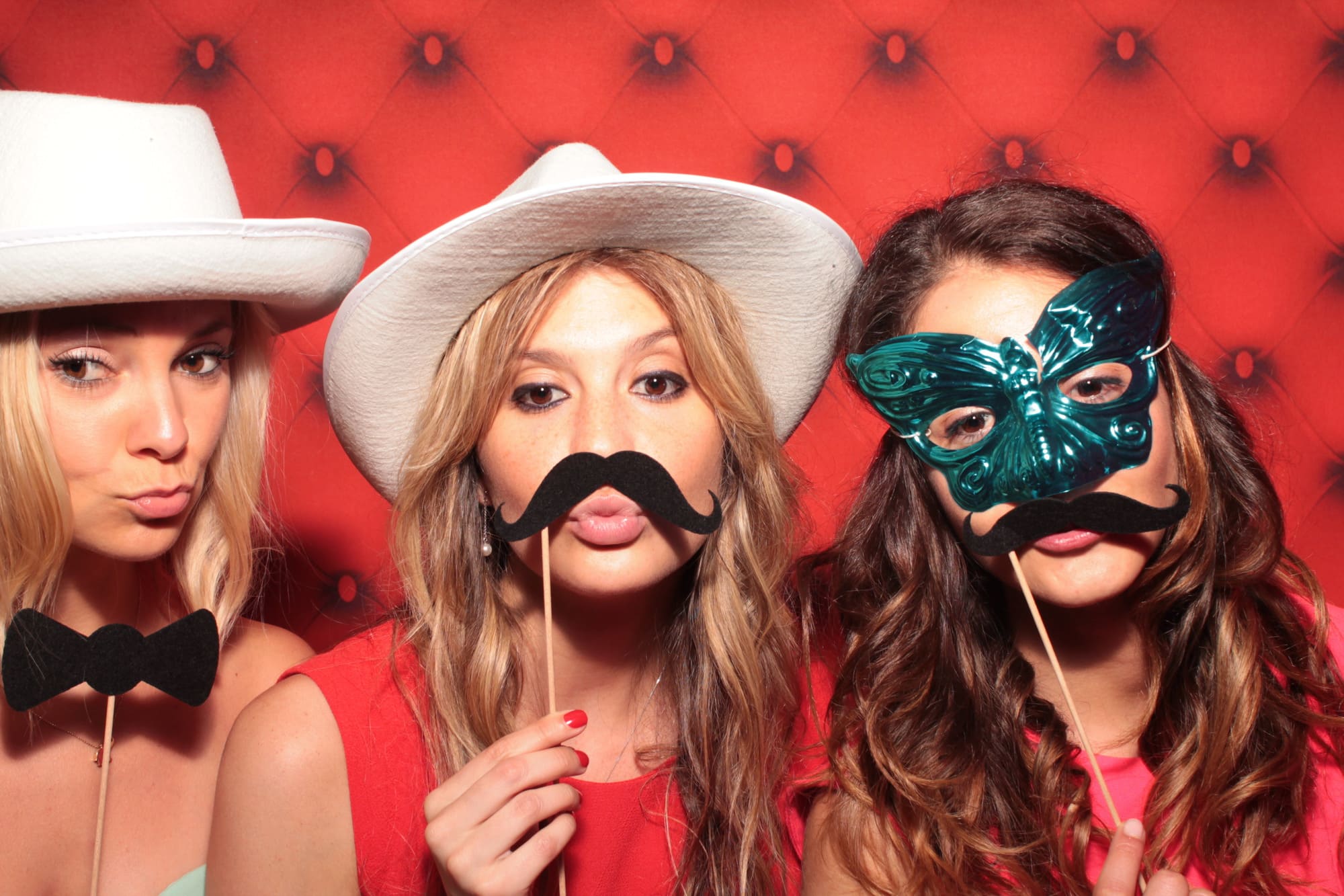Wedding-Photo Booth-Rental-Great Gatsby-Props-No. 1-Red Background-Best-Austin-El Paso
