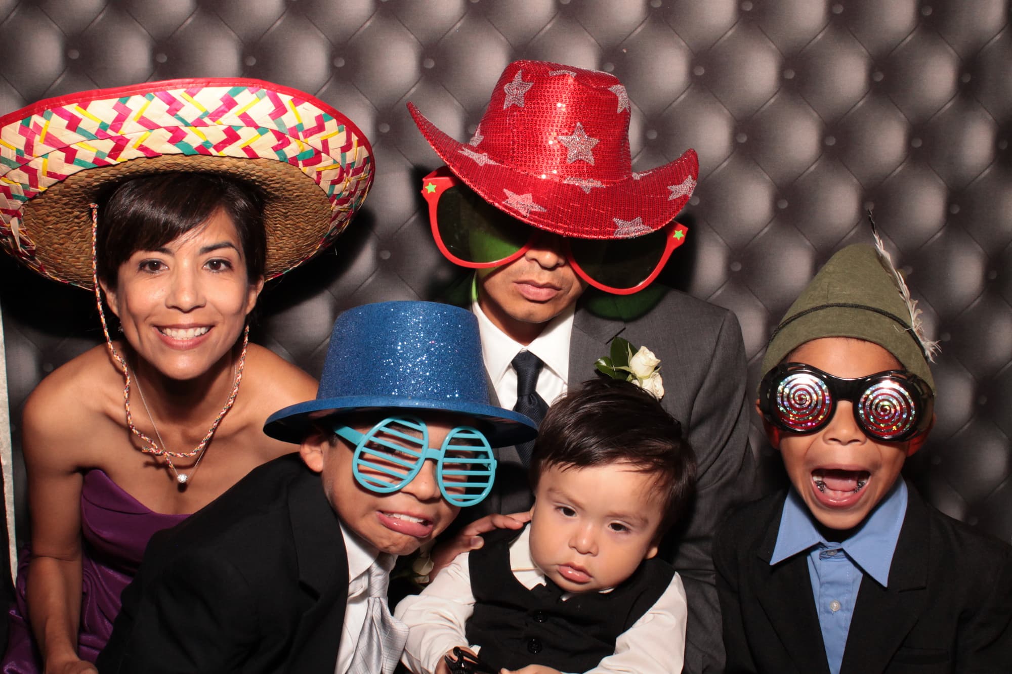 Photo Booth-Rental-Austin-Wedding-Memories-No. 1-Awesome-Props-Family