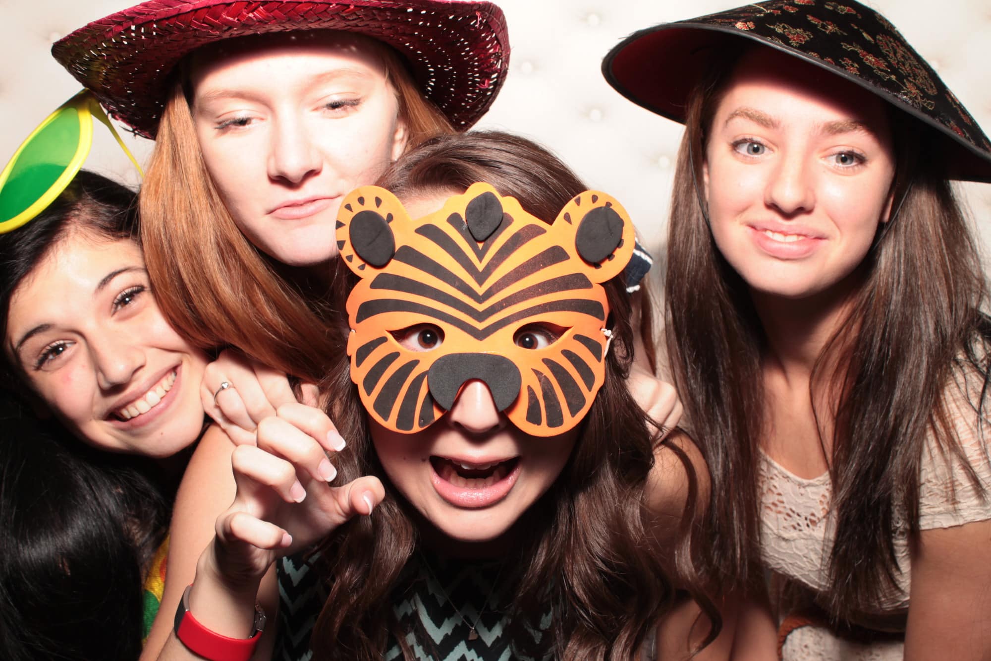 Photo Booth-Rental-No.1-Austin-County Line BBQ-Sweet-Sixteen-Birthday-Teens-Memories-Awesome-Props