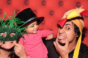 Family-Photo Booth-Funny Faces-Red
