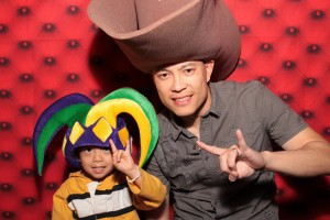 Photo Booth Rental-Austin-Birthday-Party-Sixteen-16-Red-Backdrop-Fun-Props-Photogrpahy