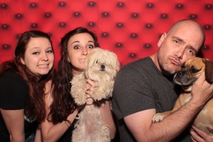 Photo Booth Rental-Austin-Birthday-Party-Sixteen-16-Red-Backdrop-Fun-Props-Photogrpahy-Animals-Dogs